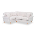 Alfie Woven Cream Left Hand Corner Sofa from Roseland Furniture