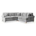 Alfie Ice Grey Large Corner Sofa from Roseland Furniture