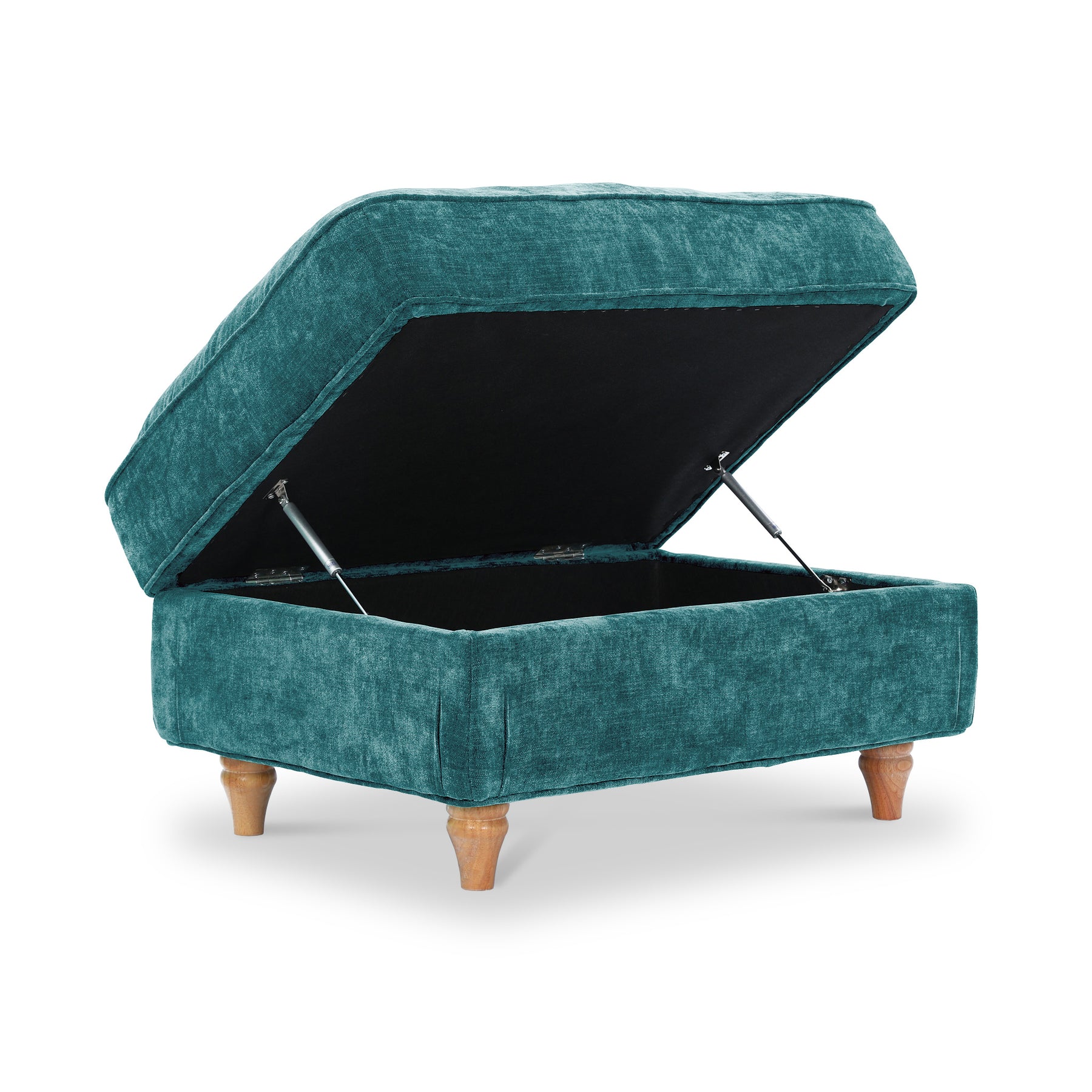 Alfie XL Footstool Emerald from Roseland Furniture