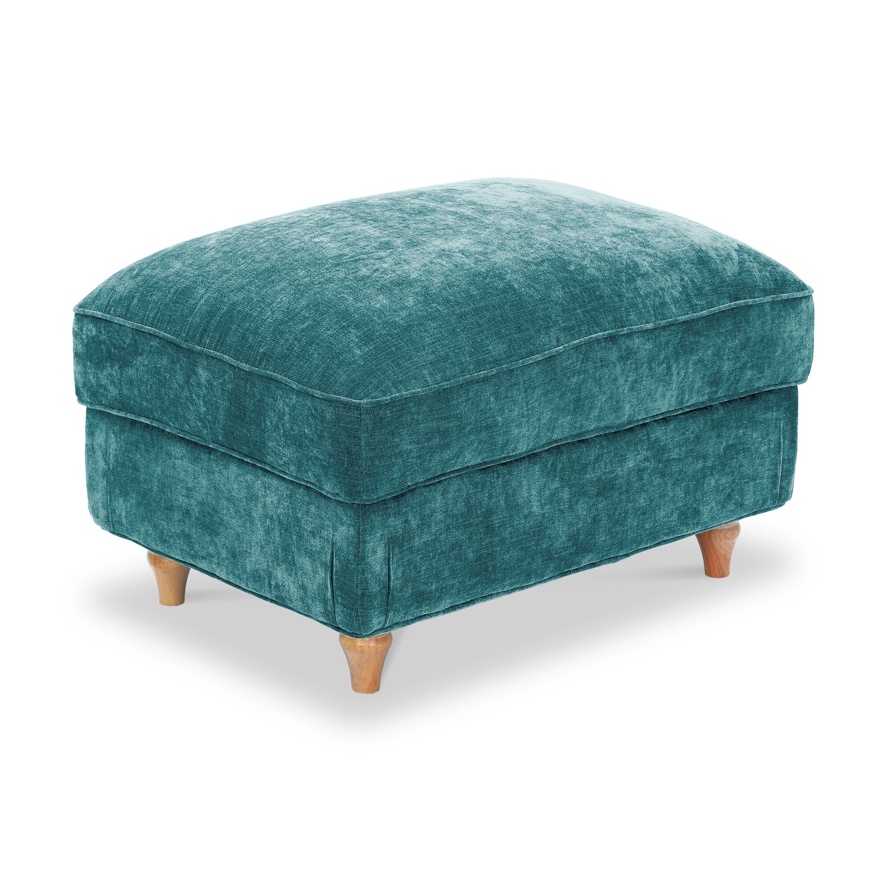 Alfie XL Footstool Emerald from Roseland Furniture