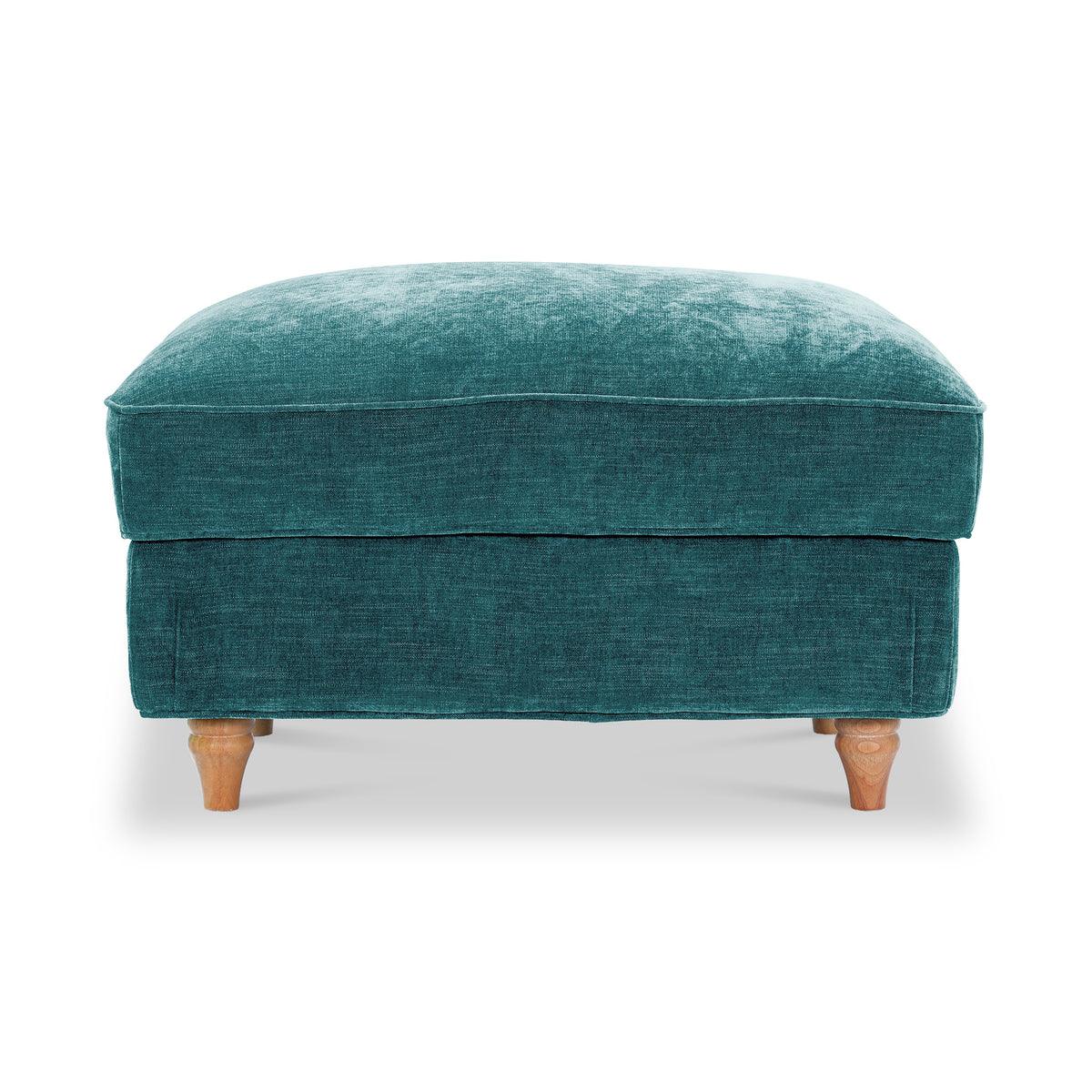 Alfie XL Footstool Emerald from Roseland Furniture
