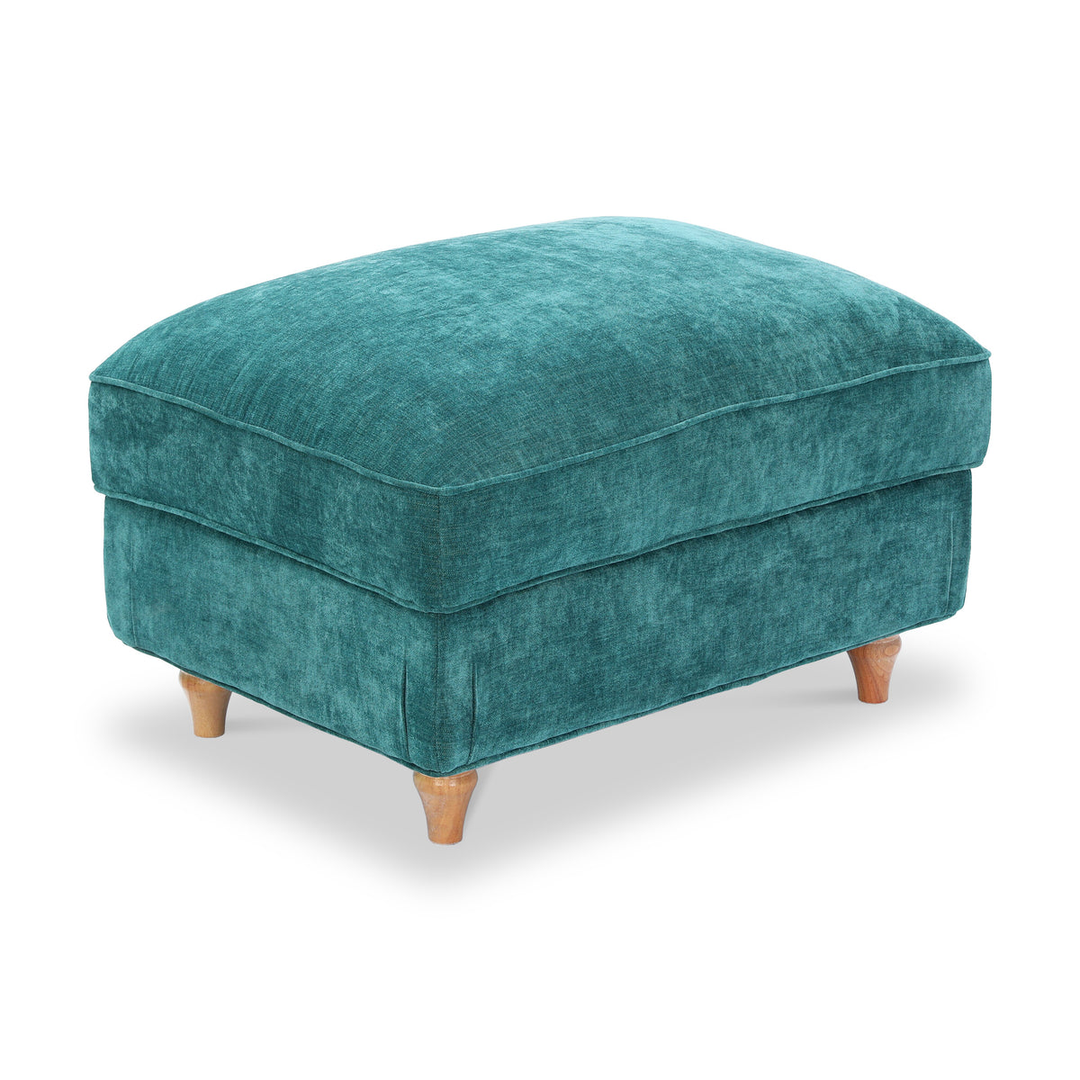 Alfie XL Footstool Emerald from Roseland Furniture