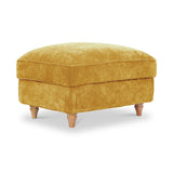 Alfie XL Footstool Gold from Roseland Furniture