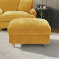 Alfie XL Footstool Gold from Roseland Furniture