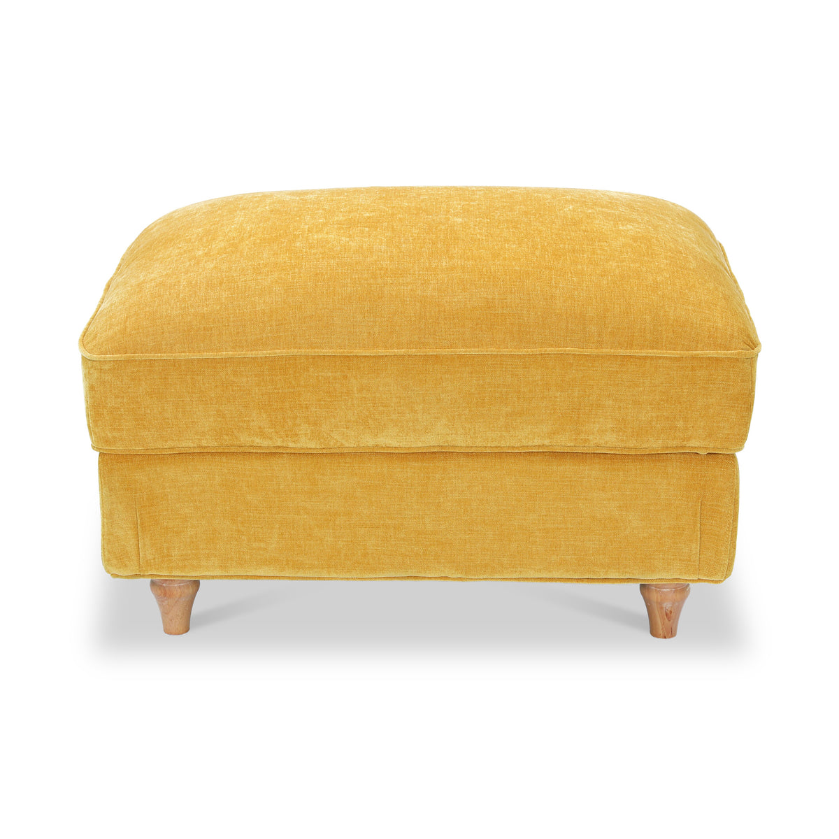 Alfie XL Footstool Gold from Roseland Furniture