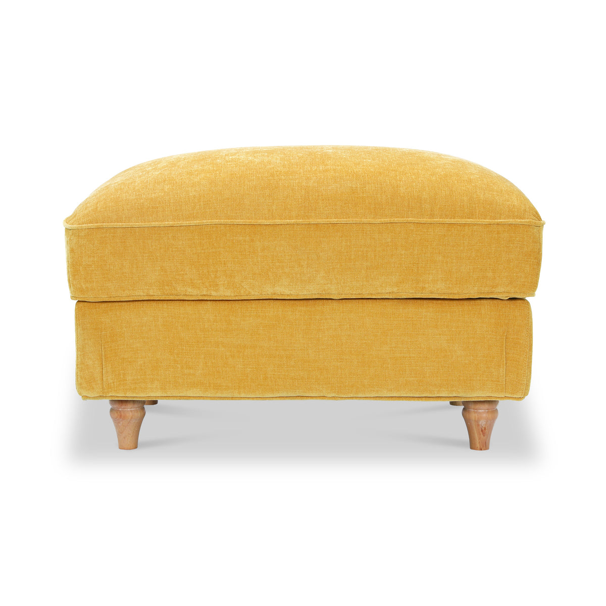 Alfie XL Footstool Gold from Roseland Furniture