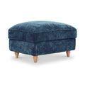 Alfie XL Footstool Navy from Roseland Furniture