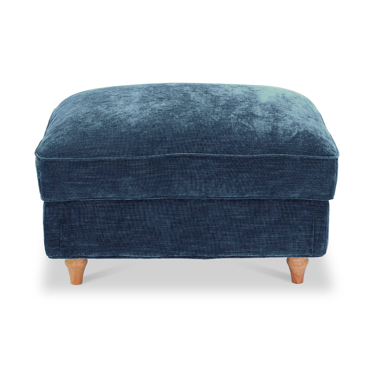 Alfie XL Footstool Navy from Roseland Furniture