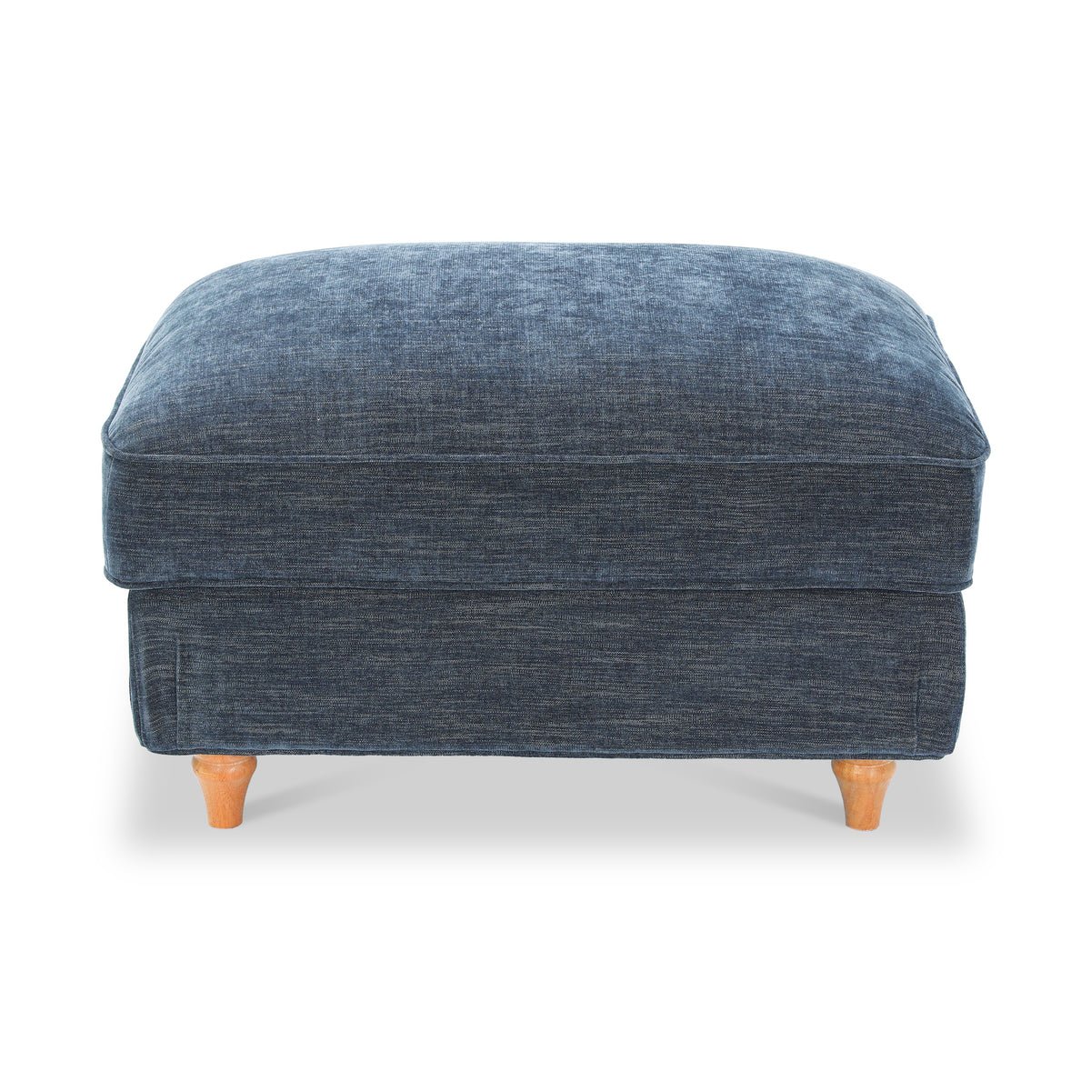 Alfie XL Footstool Navy from Roseland Furniture