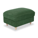 Alfie XL Footstool Moss Green from Roseland Furniture