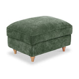 Alfie XL Footstool Moss Green from Roseland Furniture