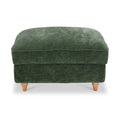 Alfie XL Footstool Moss Green from Roseland Furniture