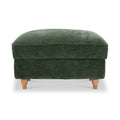 Alfie XL Footstool Moss Green from Roseland Furniture