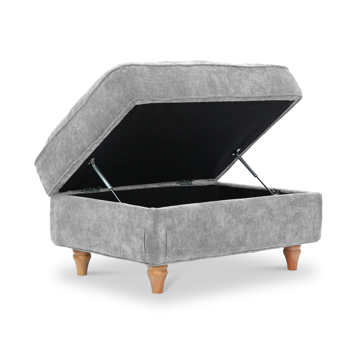 Alfie XL Footstool Ice from Roseland Furniture