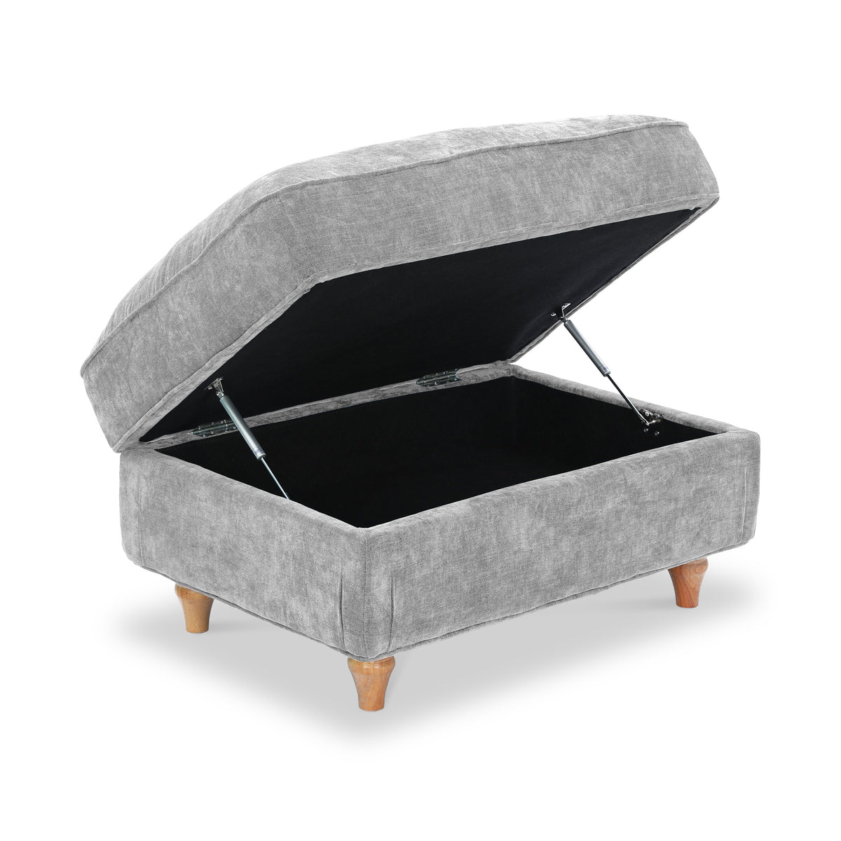 Alfie XL Footstool Ice from Roseland Furniture