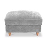 Alfie XL Footstool Ice from Roseland Furniture