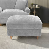 Alfie XL Footstool Ice from Roseland Furniture