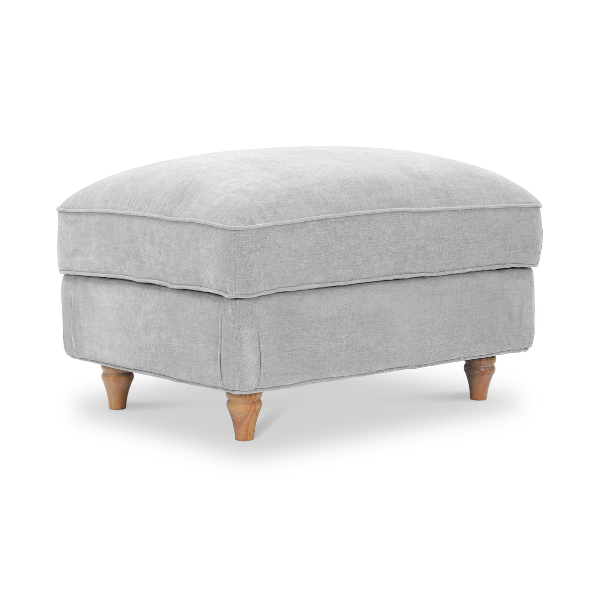 Alfie XL Footstool Ice from Roseland Furniture