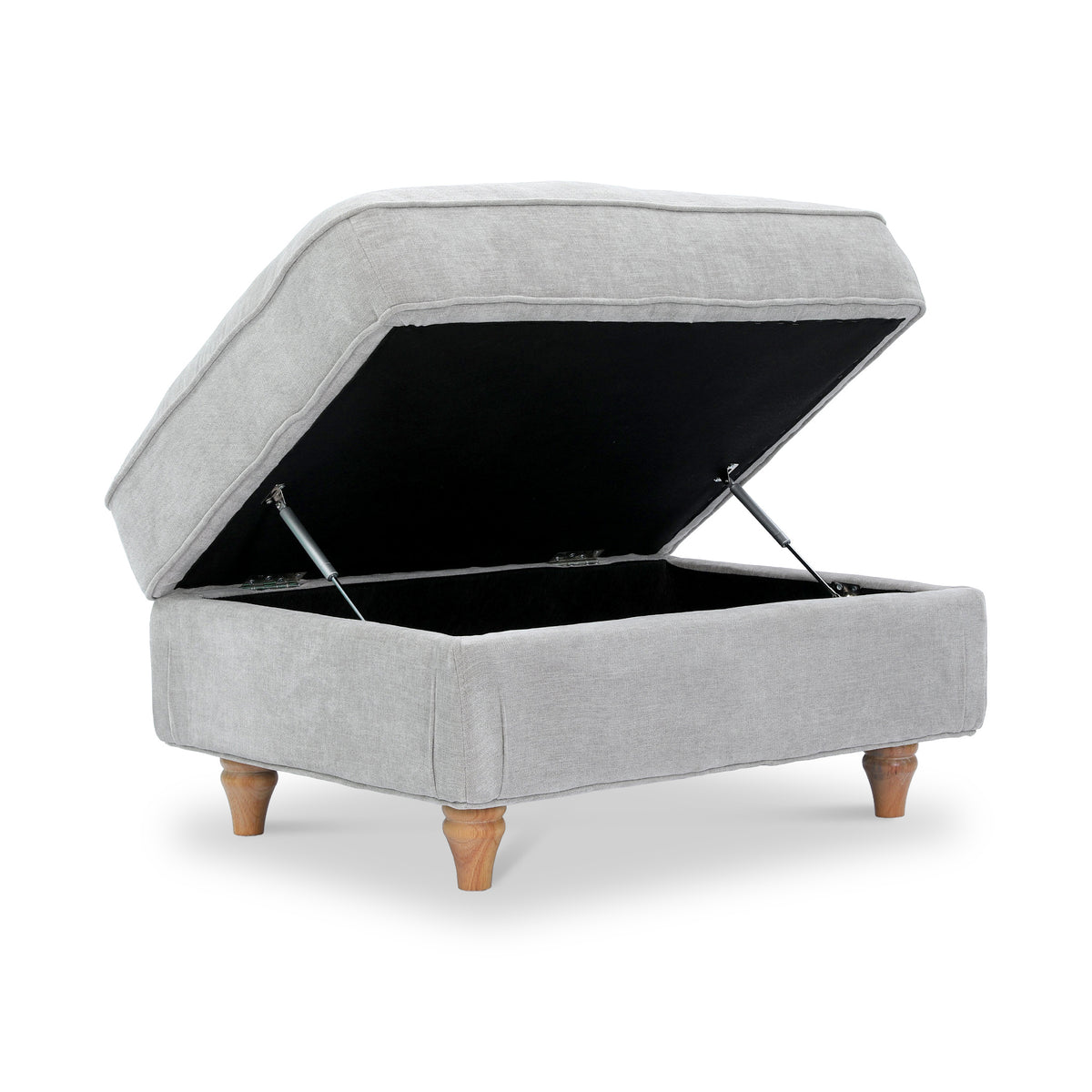 Alfie XL Footstool Ice from Roseland Furniture