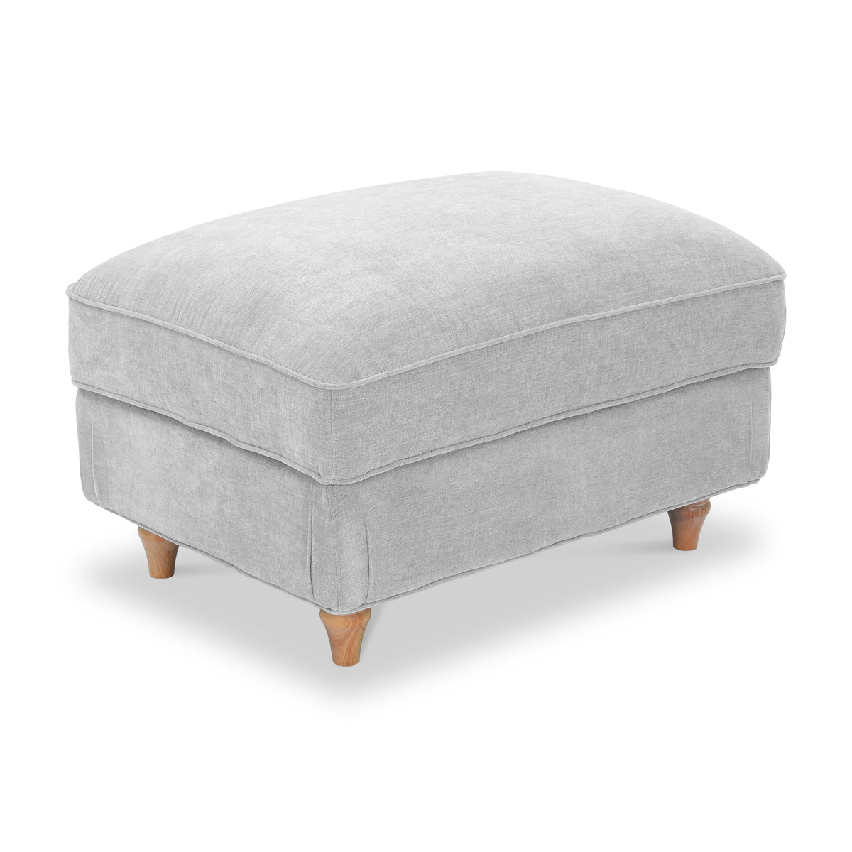 Alfie XL Footstool Ice from Roseland Furniture