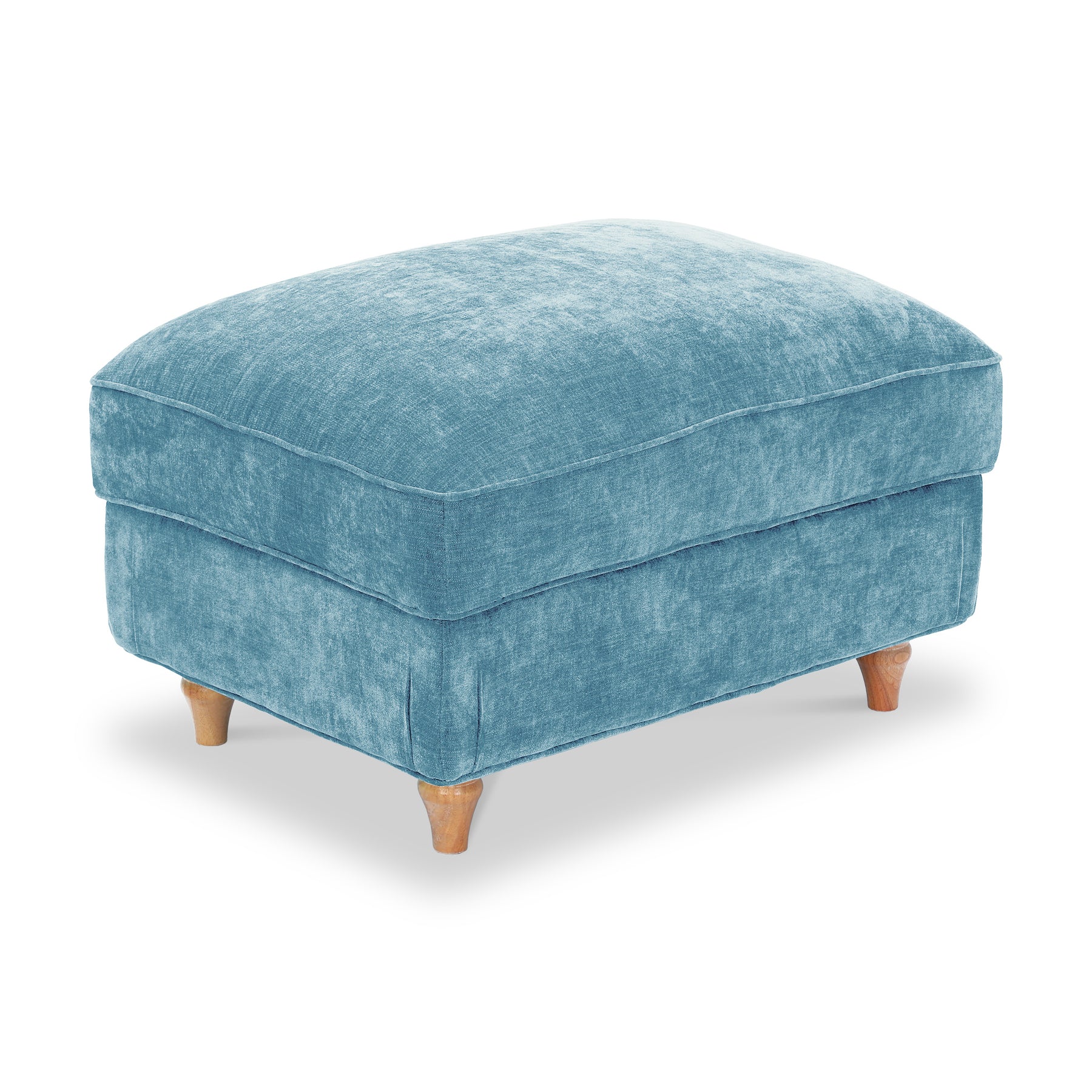 Alfie XL Footstool Lagoon from Roseland Furniture