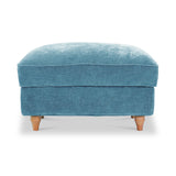 Alfie XL Footstool Lagoon from Roseland Furniture