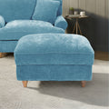 Alfie XL Footstool Lagoon from Roseland Furniture