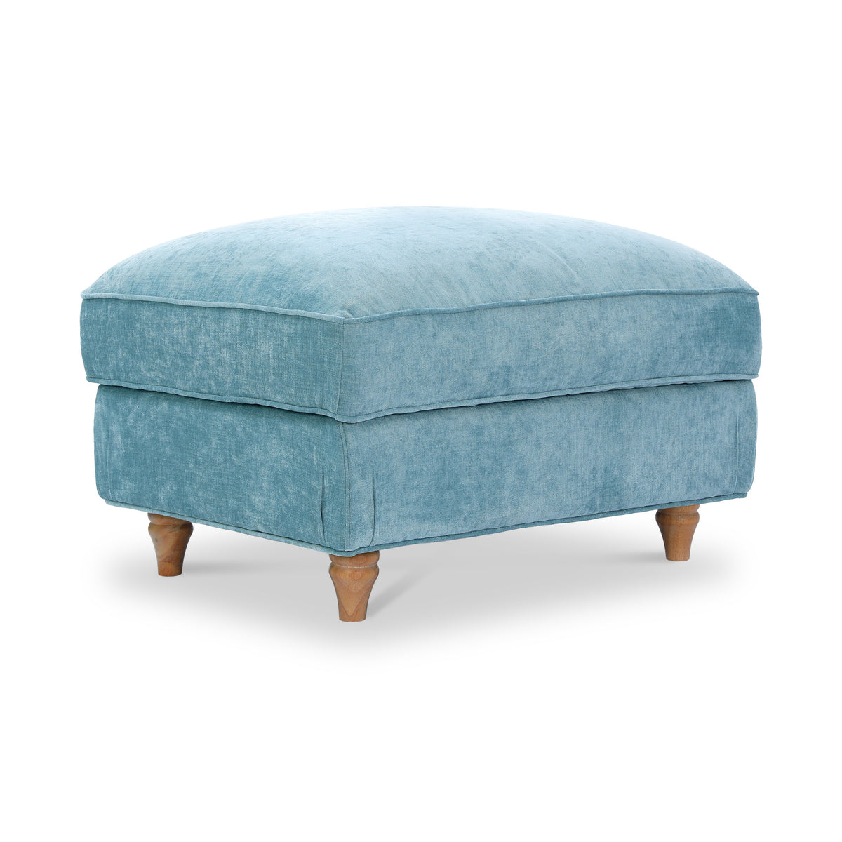 Alfie XL Footstool Lagoon from Roseland Furniture
