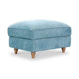 Alfie XL Footstool Lagoon from Roseland Furniture