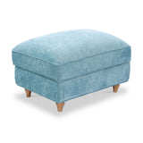 Alfie XL Footstool Lagoon from Roseland Furniture