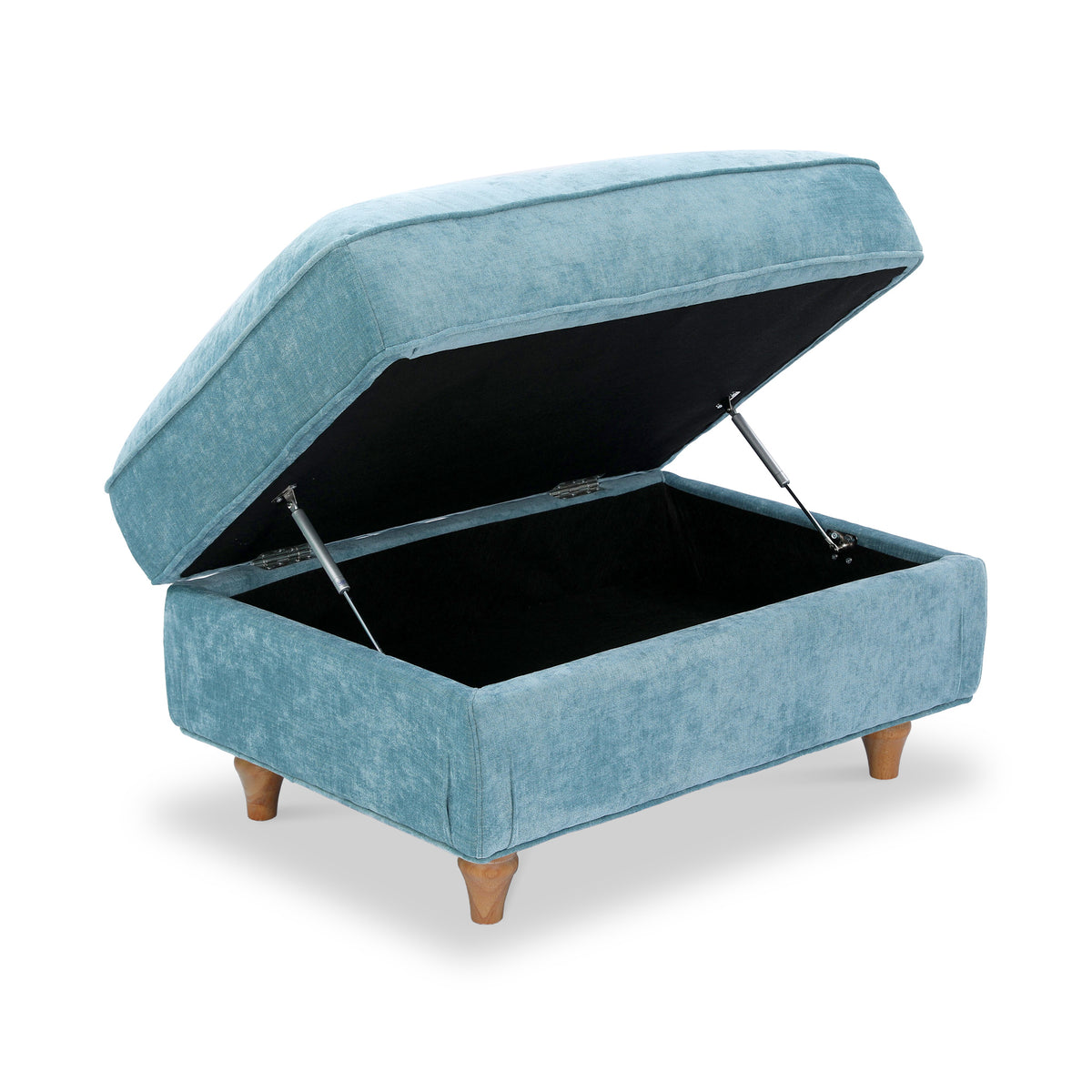 Alfie XL Footstool Lagoon from Roseland Furniture
