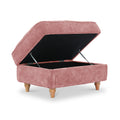 Alfie XL Footstool Blush from Roseland Furniture
