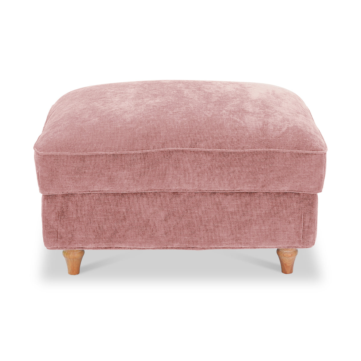 Alfie XL Footstool Blush from Roseland Furniture