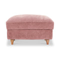 Alfie XL Footstool Blush from Roseland Furniture