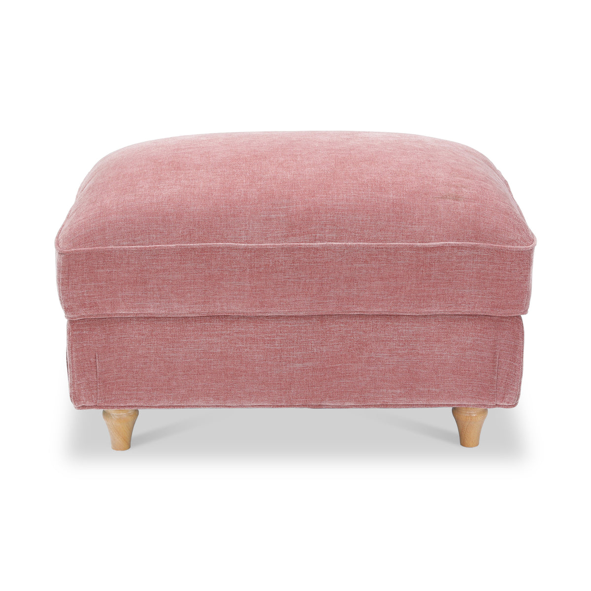 Alfie XL Footstool Blush from Roseland Furniture