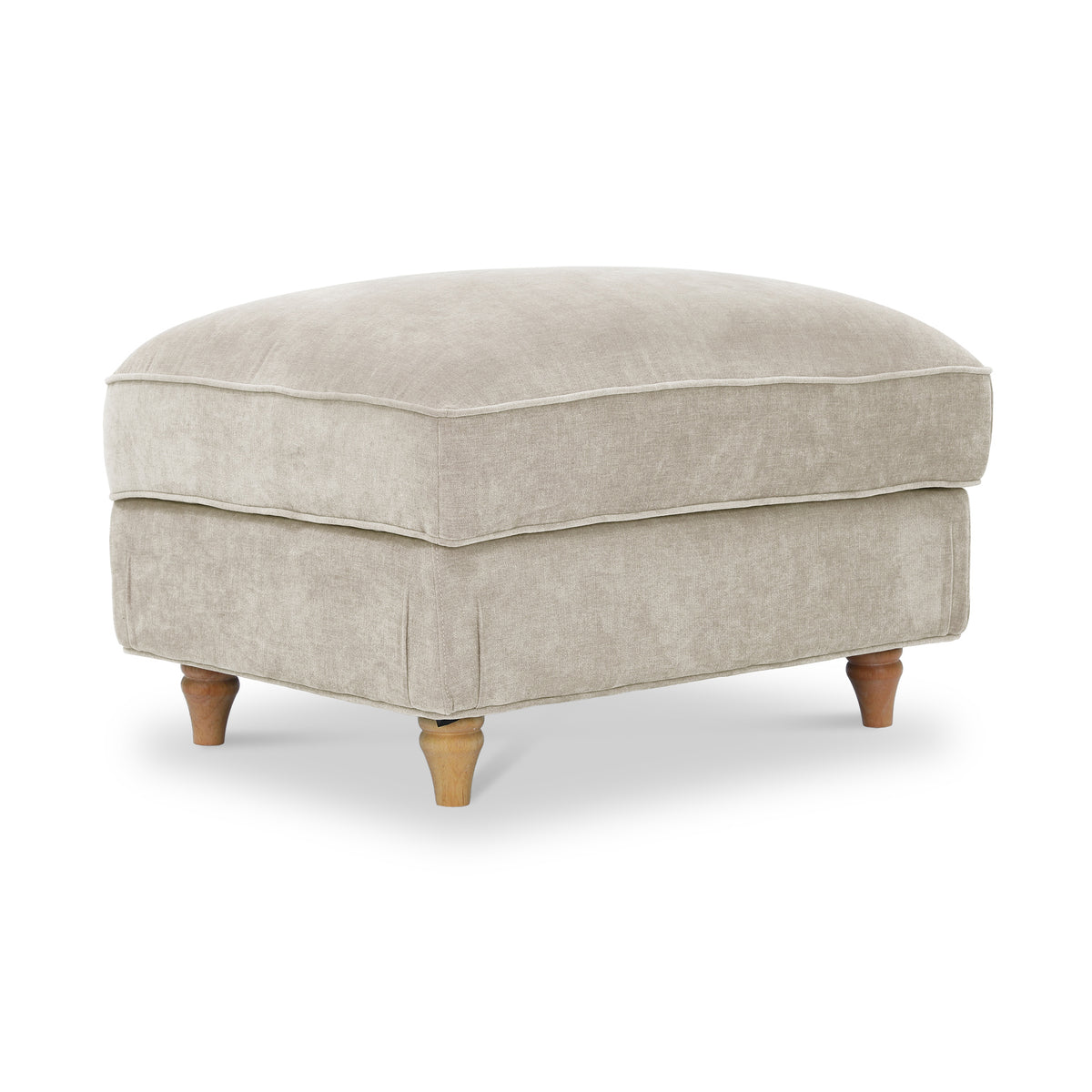 Alfie XL Footstool Mink from Roseland Furniture