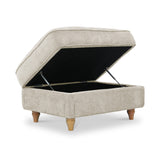 Alfie XL Footstool Mink from Roseland Furniture