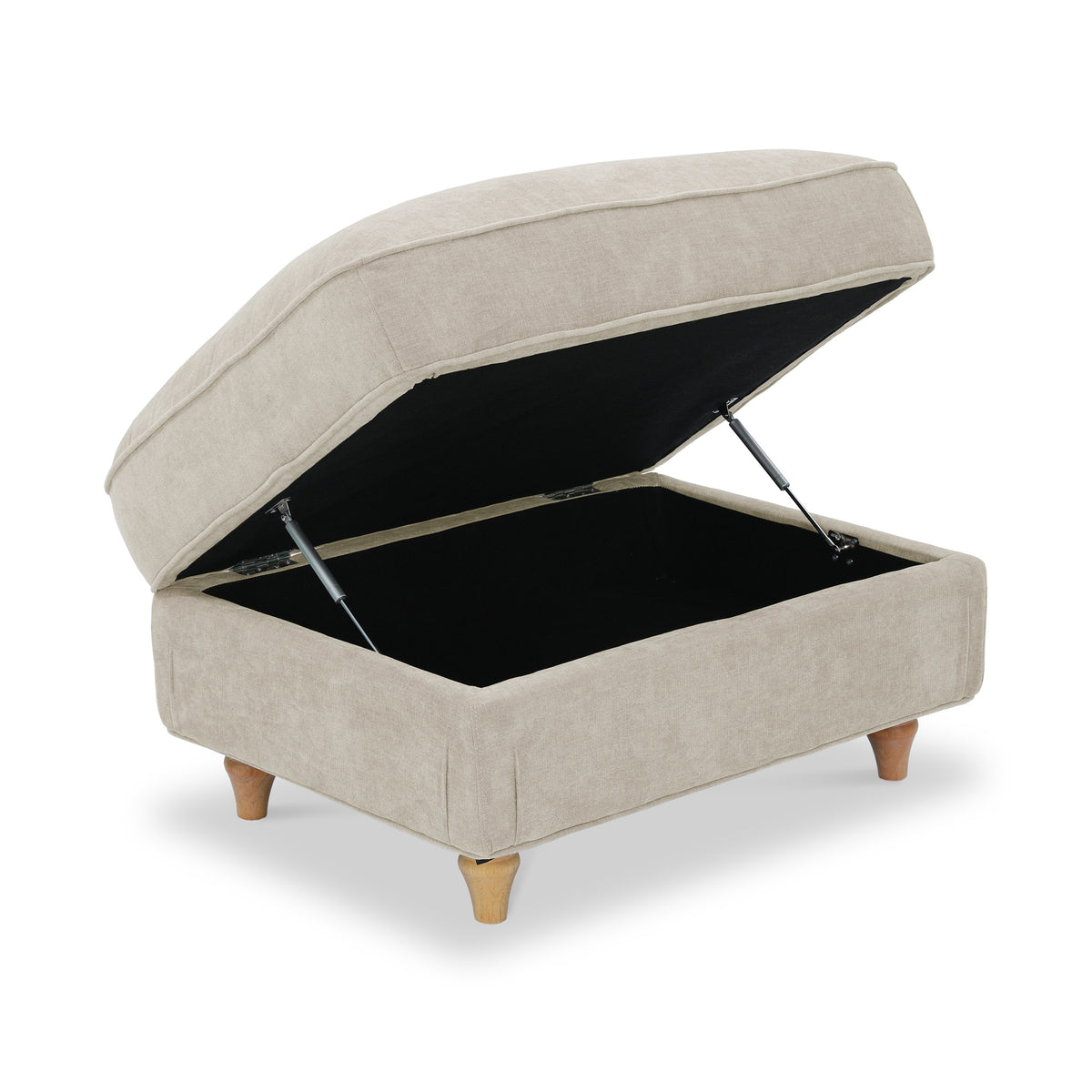 Alfie XL Footstool Mink from Roseland Furniture