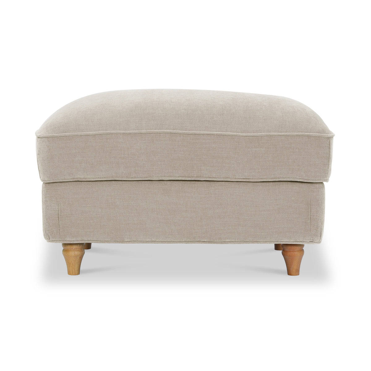 Alfie XL Footstool Mink from Roseland Furniture
