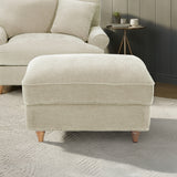 Alfie XL Footstool Mink from Roseland Furniture