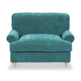Alfie Snuggle Chair Emerald from Roseland Furniture