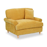 Alfie Snuggle Chair Gold from Roseland Furniture