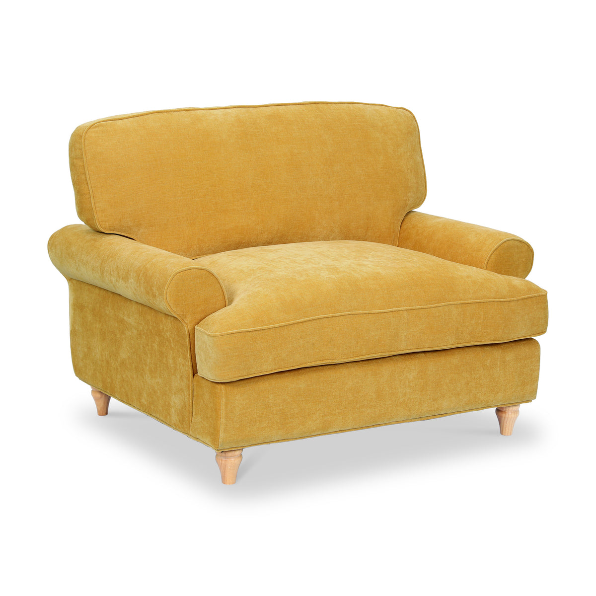 Alfie Snuggle Chair Gold from Roseland Furniture