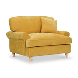Alfie Snuggle Chair Gold from Roseland Furniture
