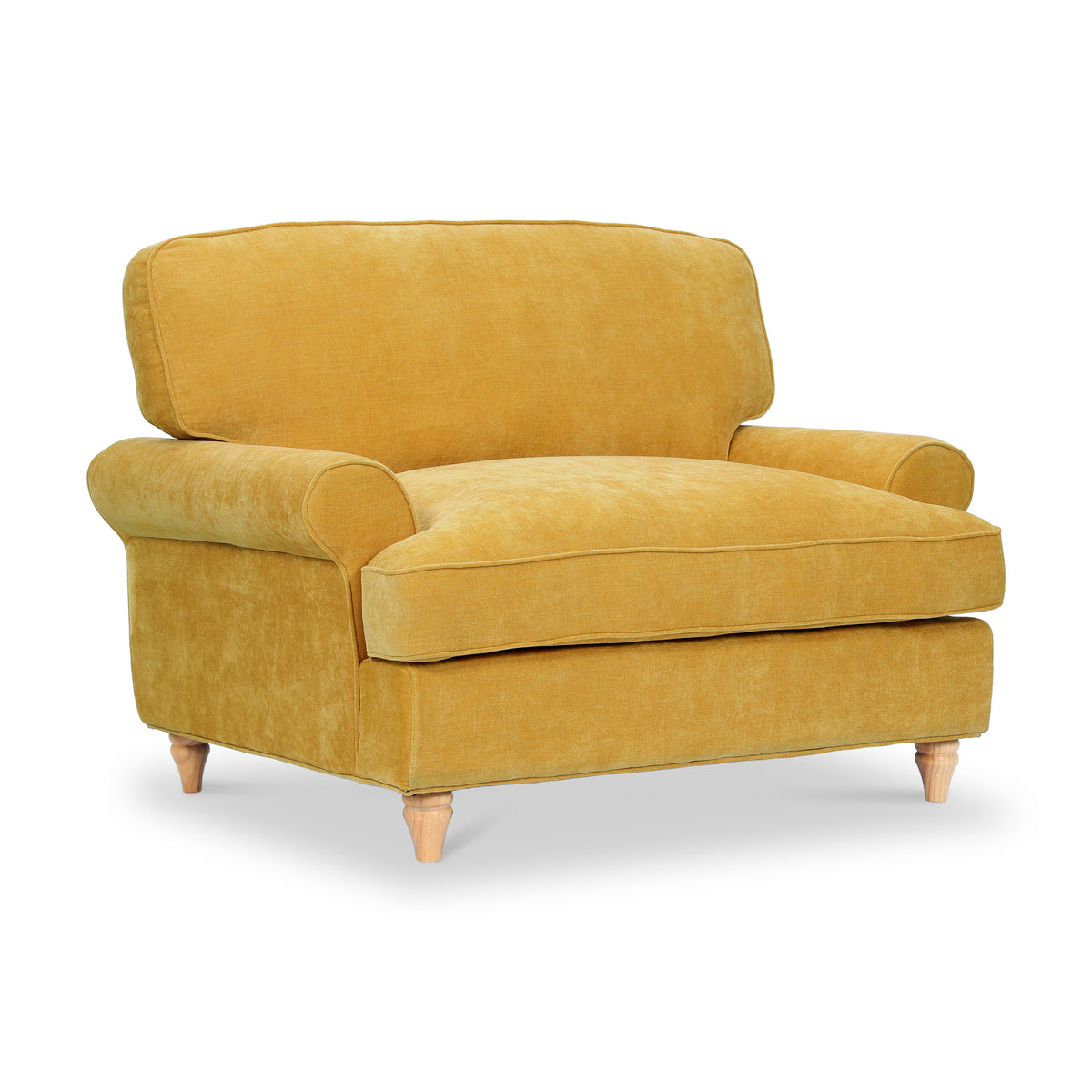 Alfie Snuggle Chair Gold from Roseland Furniture