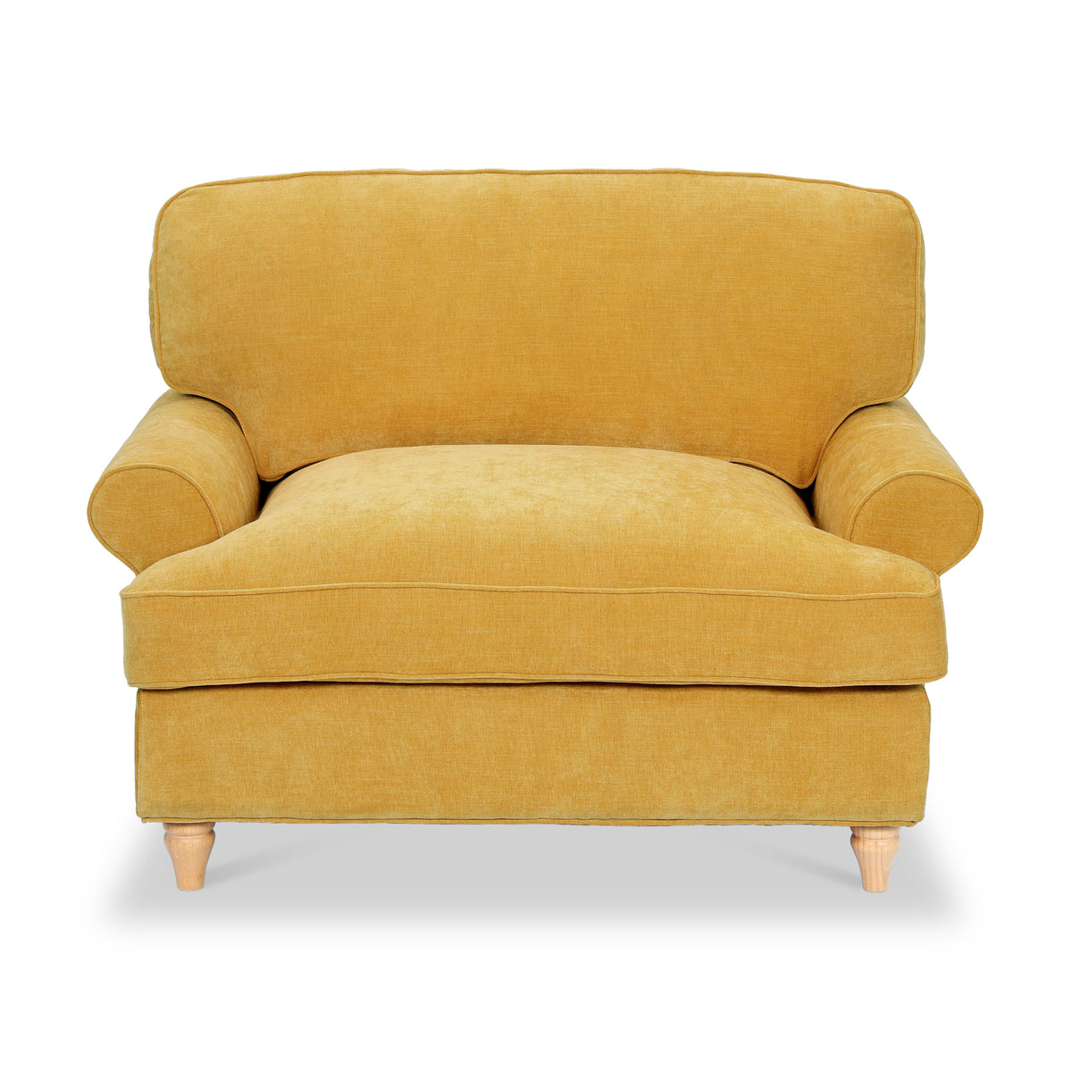 Alfie Snuggle Chair Gold from Roseland Furniture