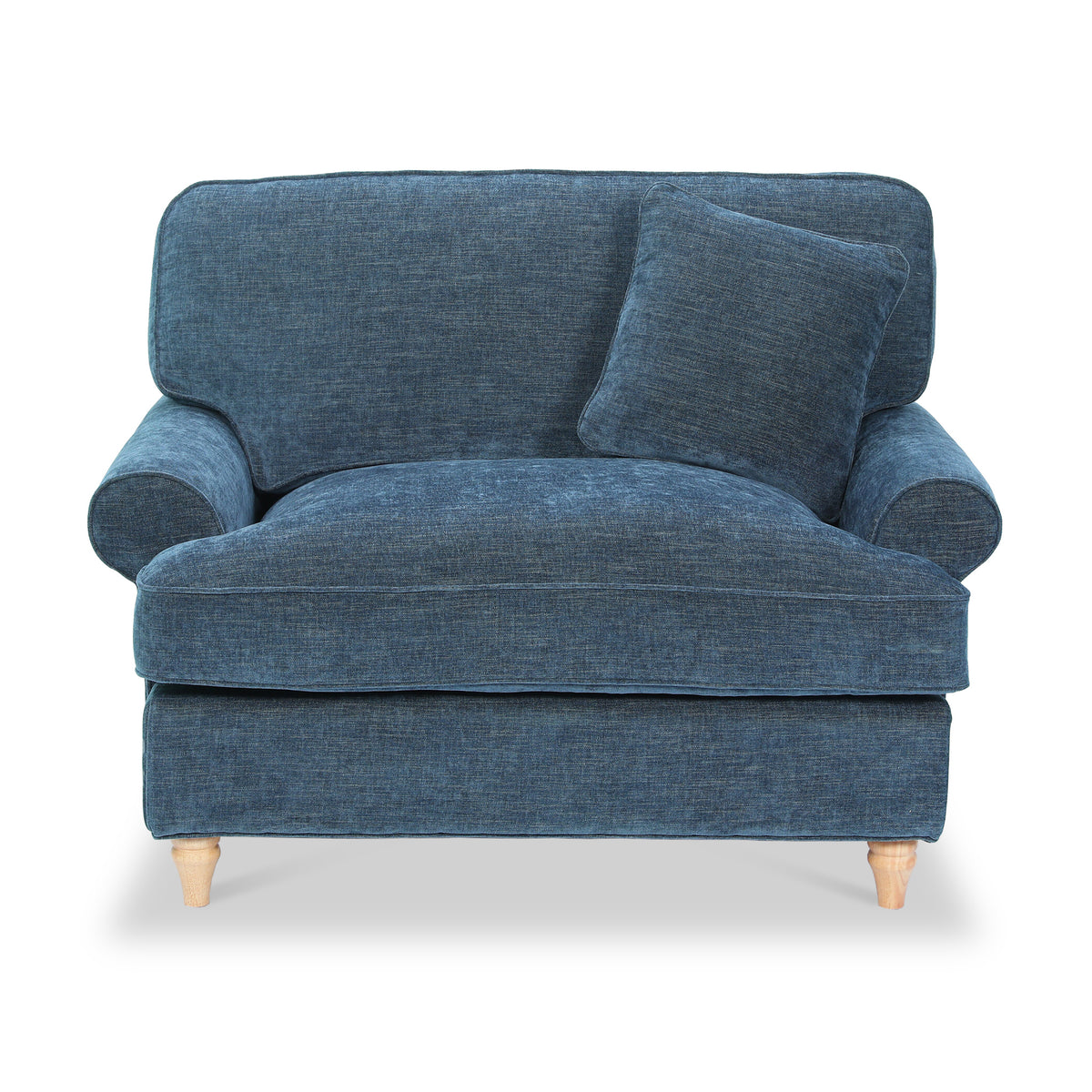 Alfie Snuggle Chair Navy from Roseland Furniture