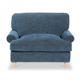Alfie Snuggle Chair Navy from Roseland Furniture