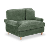 Alfie Snuggle Chair Moss Green from Roseland Furniture