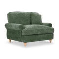 Alfie Snuggle Chair Moss Green from Roseland Furniture